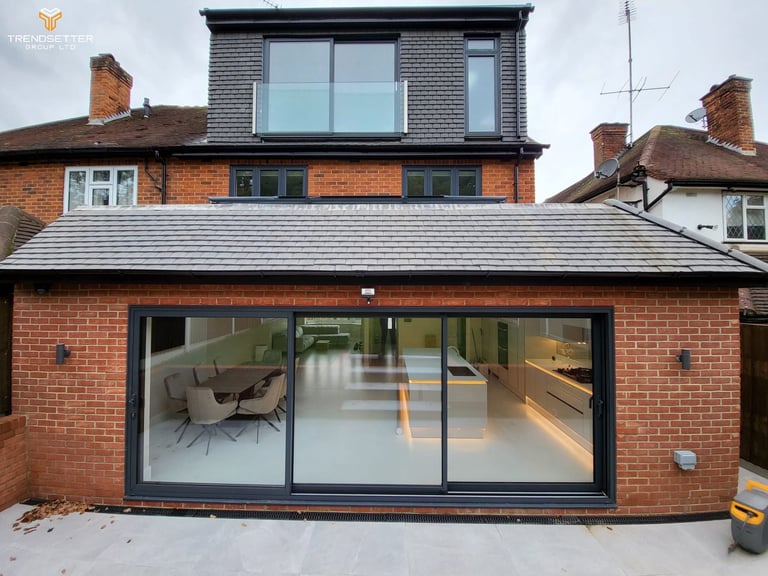 New slate roof
